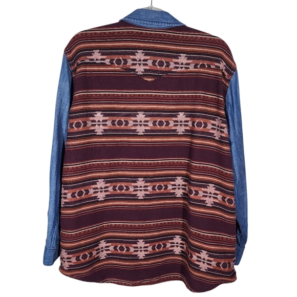 WRANGLER RETRO PEARL SNAP WESTERN SHIRT - Picture 5 of 9